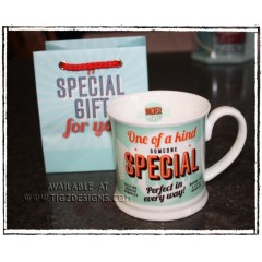 H&H Diner Style Mugs & Gift Box - Assorted sayings
